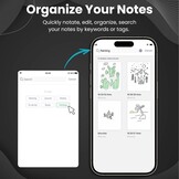 NEWYES Syncpen 3.0 Set – digitale pen en notitieblok & tablet met handgeschreven notities, overdracht Bluetooth & OCR voor cursusaantekeningen en accounts