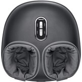 Nekteck Shiatsu Voetmassageapparaat met Warmte, Voet- en Kuitmassageapparaat met Massageroller, Lichtgewicht en Compact voor Circulatiepijn Verlichting, Geschikt voor Kantoor en Thuis (Grijs)