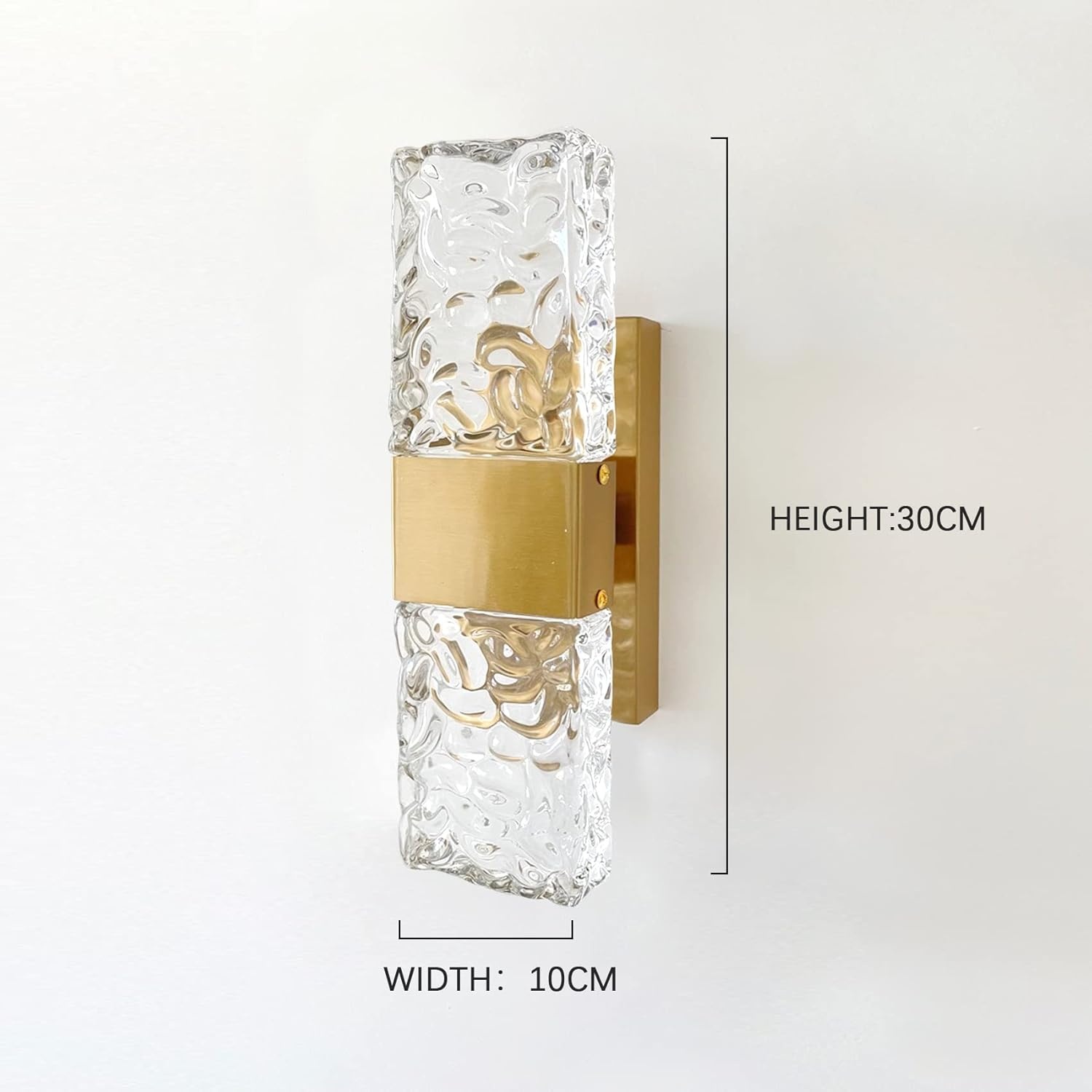 Kristallen LED Wandlamp Goud Vintage - 84% Korting