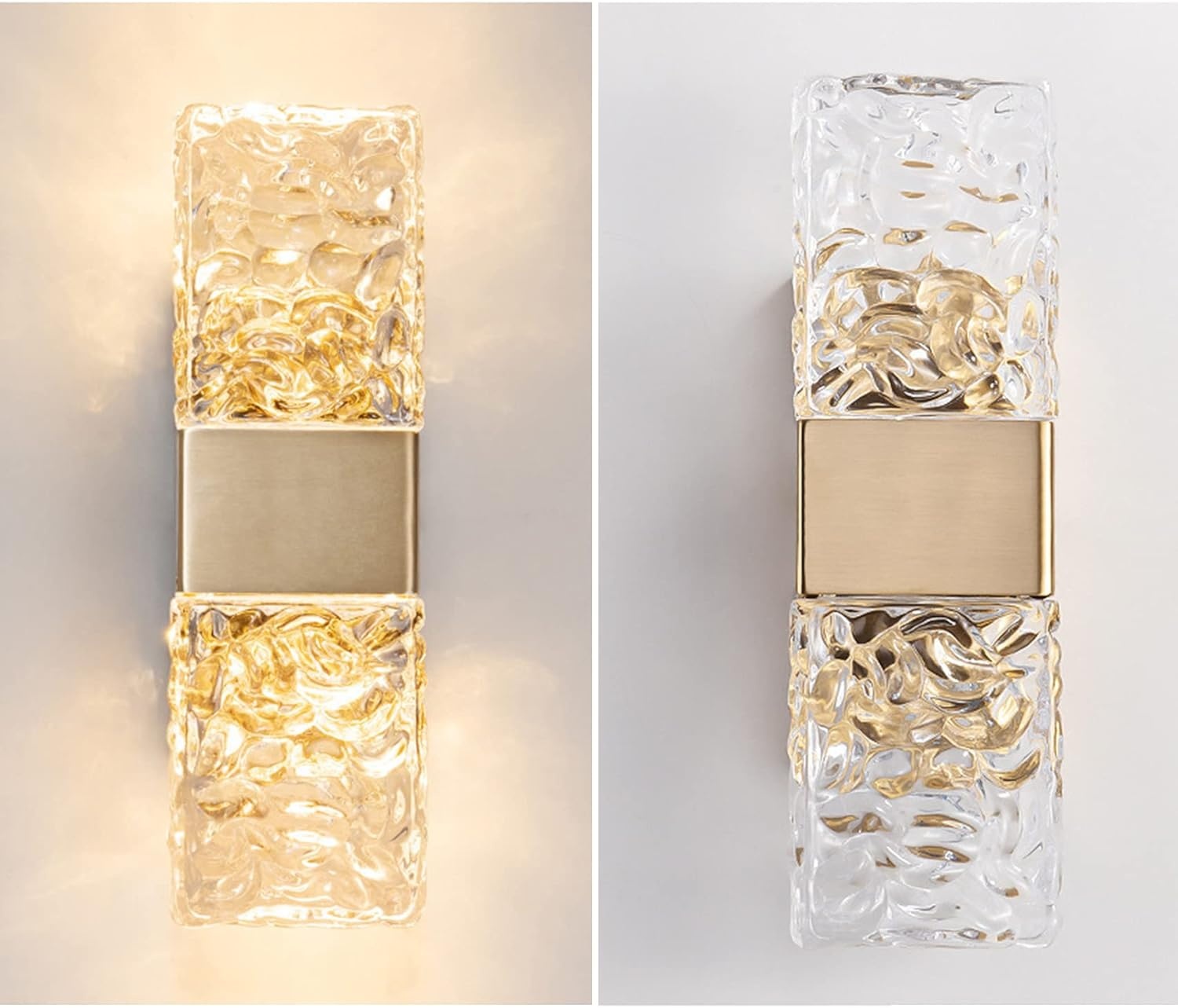 Kristallen LED Wandlamp Goud Vintage - 84% Korting