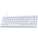 T68SE Gaming Keyboard,Mechanical Toetsenbord 60 Percent,Ultra-Compact 68 Keys Keyboard with Stand-Alone Arrow Keys,Brown Tactile Switch for Windows Laptop PC Gamer Typist - Maat Brown switch