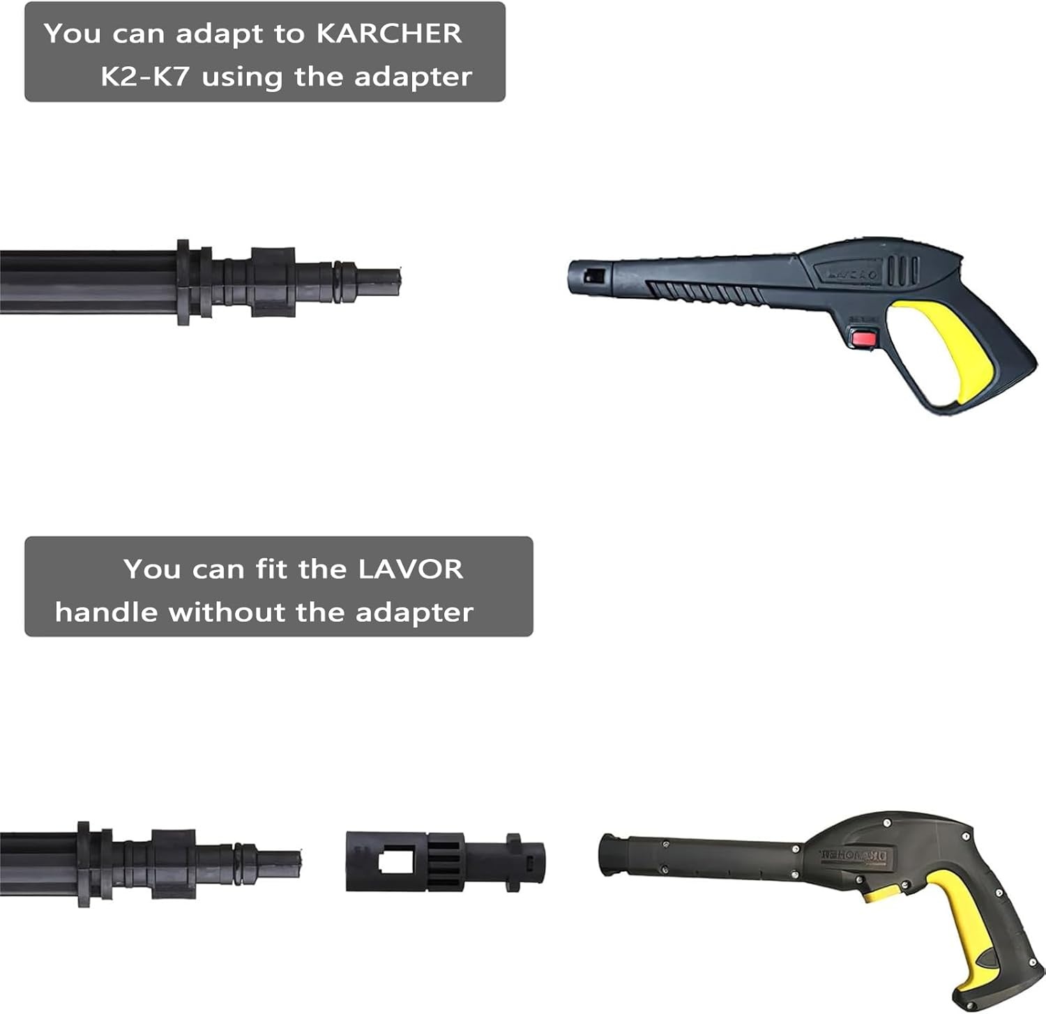 Hogedrukreiniger Rotamondstuk voor Karcher K2-K7, 72% Korting