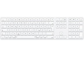 Draadloos Mac Toetsenbord QWERTZ-DE - Volle Grootte, Bluetooth