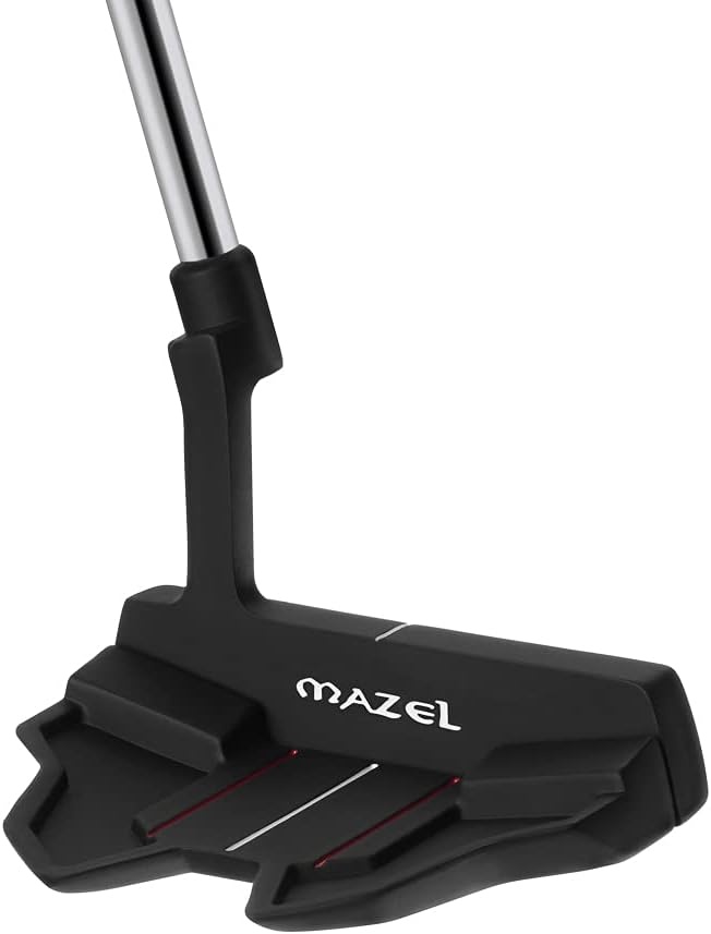 MAZEL Golf Putter voor Heren, Rechts, 34 Inch, met Hoes