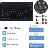 Hoes met QWERTZ Toetsenbord voor Xiaomi Pad 6s Pro 12.4 Inch (Zwart, 77% Korting)