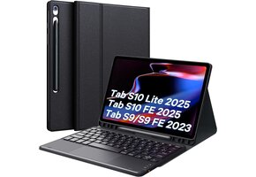 Toetsenbordhoes voor Samsung Tab S9 met Touchpad & 41% Korting