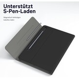 Earto Toetsenbordhoes met Touchpad voor Samsung Galaxy Tab S9 (Zwart)