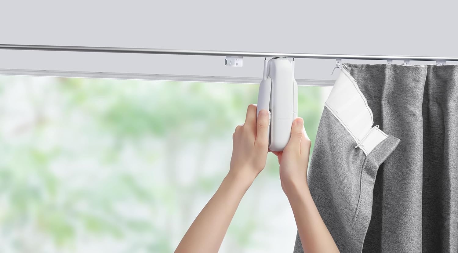 SwitchBot Smart Curtain 3 Gordijnopener voor U-rail