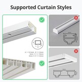 SwitchBot Smart Curtain 3 Gordijnopener voor U-rail
