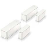Bosch Smart Home deur-/raamcontact II plus, inbraakbescherming met slimme sensor voor trillingsdetectie, compatibel met Amazon Alexa en Google Assistant, wit