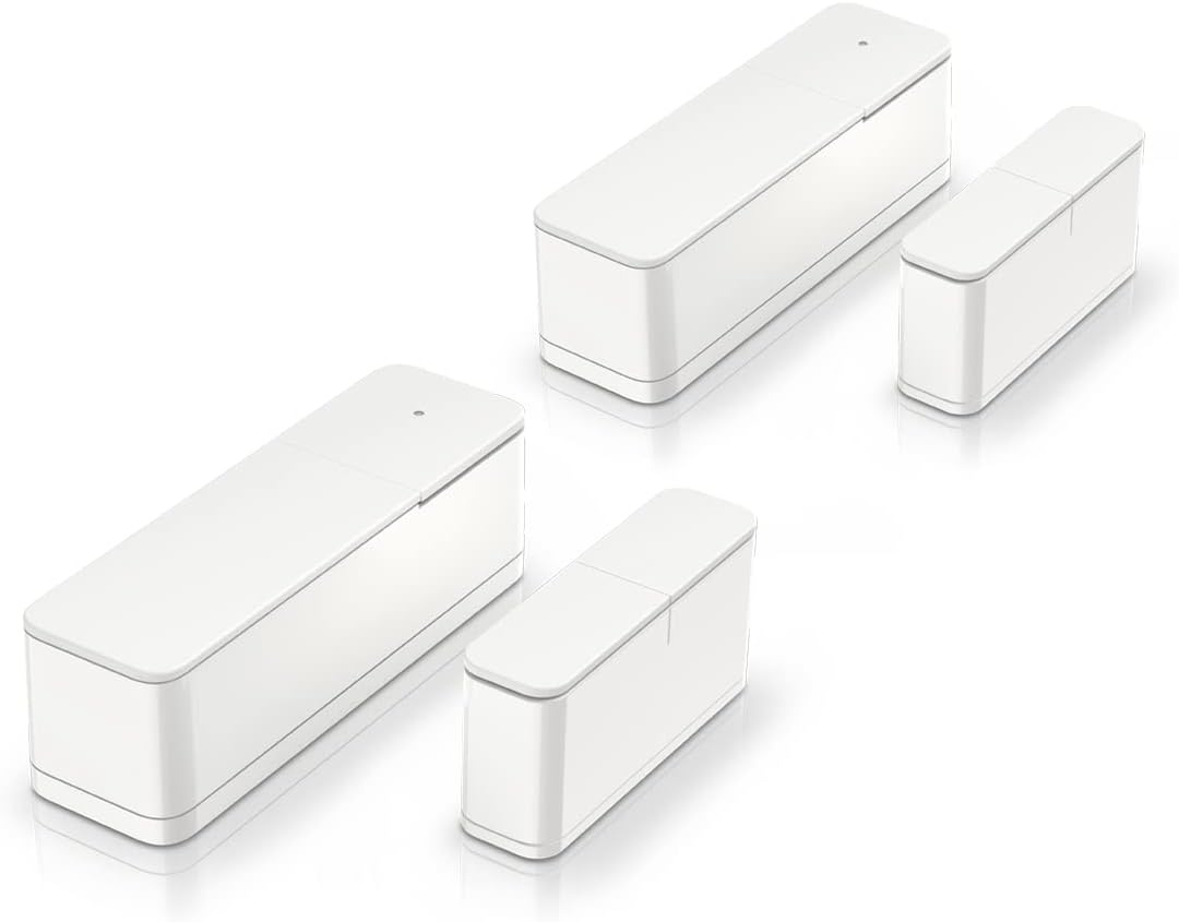 Bosch Smart Home deur-/raamcontact II plus, inbraakbescherming met slimme sensor voor trillingsdetectie, compatibel met Amazon Alexa en Google Assistant, wit