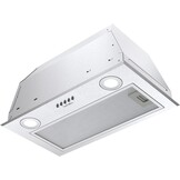 Hermitlux Afzuigkap 52cm Inbouw, afvoerlucht/recirculatiemodus，750 m³/h afzuigkappen, LED-verlichting