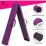 Kinder Turnbalk met Suède Look - 210cm Paars