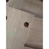 vidaXL Nachtkastjes 2 st wandgemonteerd sonoma eikenkleurig