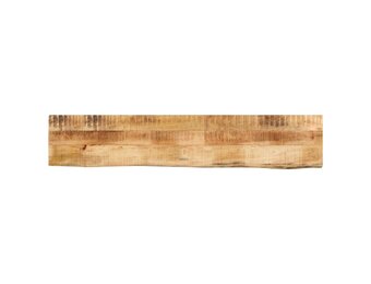 vidaXL Tafelblad met natuurlijke rand 160x20x2,5 cm massief mangohout