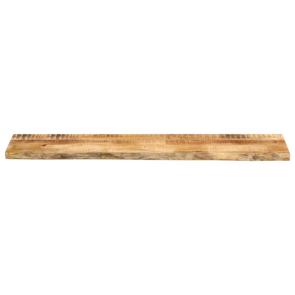 vidaXL Tafelblad met natuurlijke rand 160x20x2,5 cm massief mangohout
