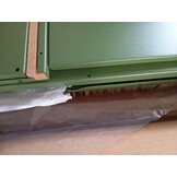 vidaXL Hoge kast 68x39x123 cm staal olijfgroen