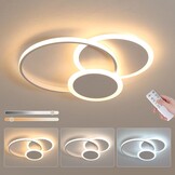 39W Ronde LED Plafondlamp 52 cm Wit voor Woonkamer, Slaapkamer en Kinderkamer