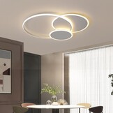 39W Ronde LED Plafondlamp 52 cm Wit voor Woonkamer, Slaapkamer en Kinderkamer