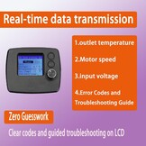 Dieselverwarming 24V 7kW met LCD - Parkeerverwarming voor Vrachtwagens, campers en boten