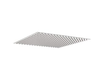 vidaXL Regendouchekop 304 40x40 cm vierkant roestvrij staal
