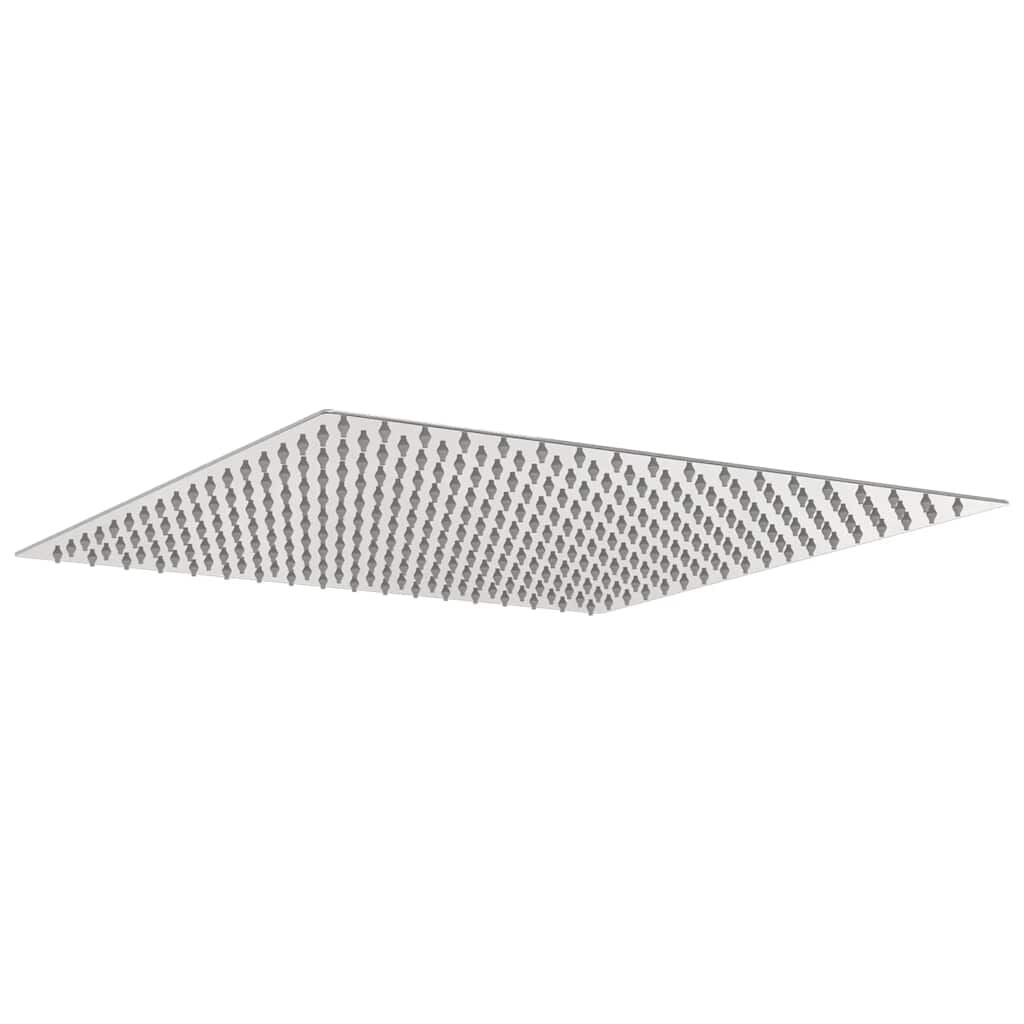 vidaXL Regendouchekop 304 40x40 cm vierkant roestvrij staal