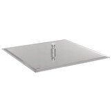 vidaXL Regendouchekop 304 40x40 cm vierkant roestvrij staal