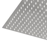 vidaXL Regendouchekop 304 40x40 cm vierkant roestvrij staal