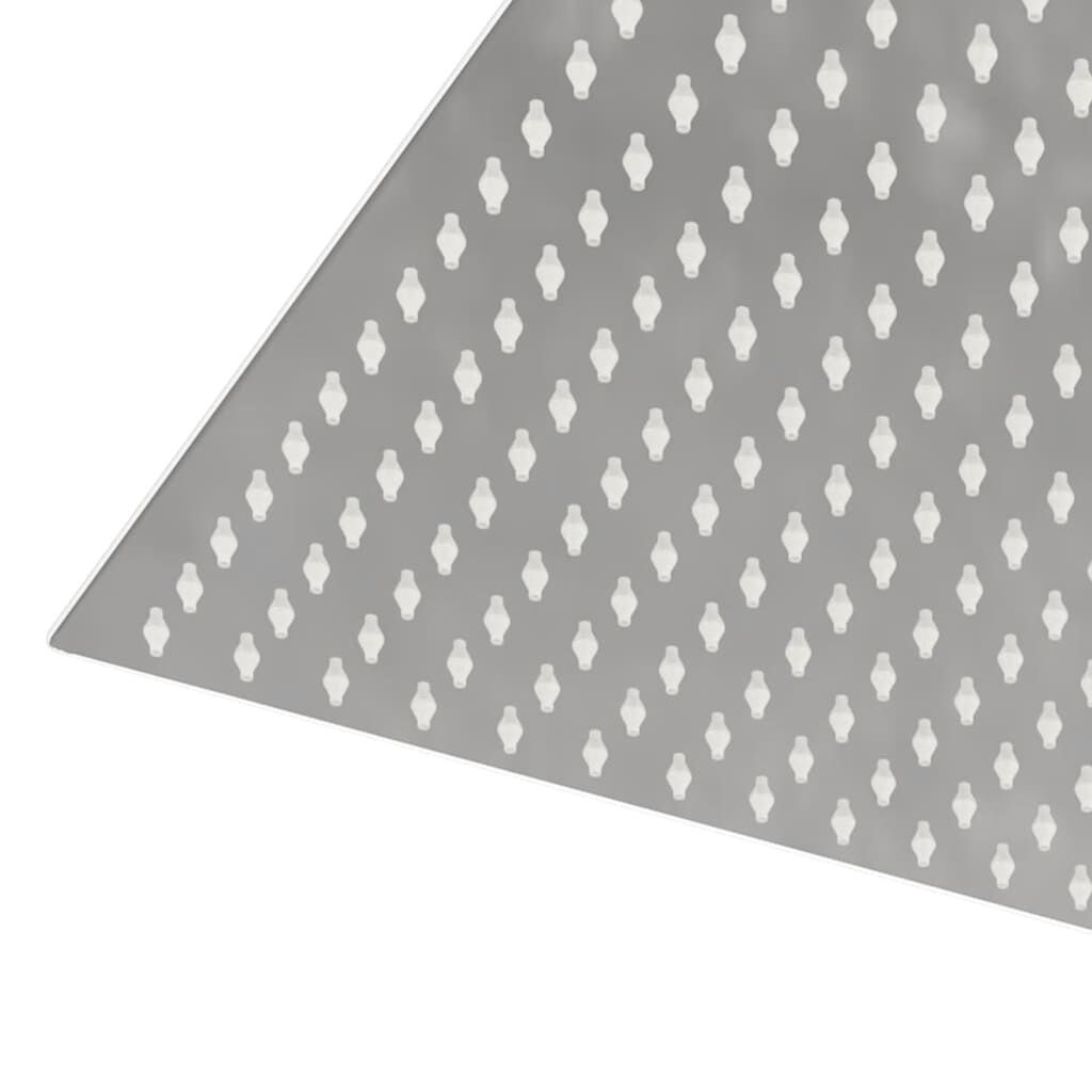 vidaXL Regendouchekop 304 40x40 cm vierkant roestvrij staal