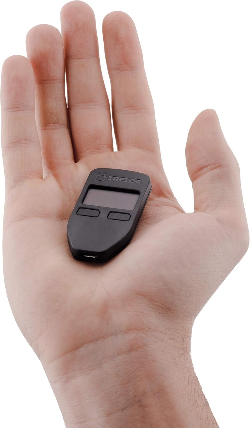 Trezor Hardware Wallet voor Bitcoin, Dash, Litecoin, Zcash, Ether - zwart