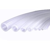Flexibele siliconen rubberbuis, 6 mm binnendiameter x buitendiameter 8 mm, muurdikte 1 mm, PVC water- of luchtslangpijp 1 meter voor pompoverdracht
