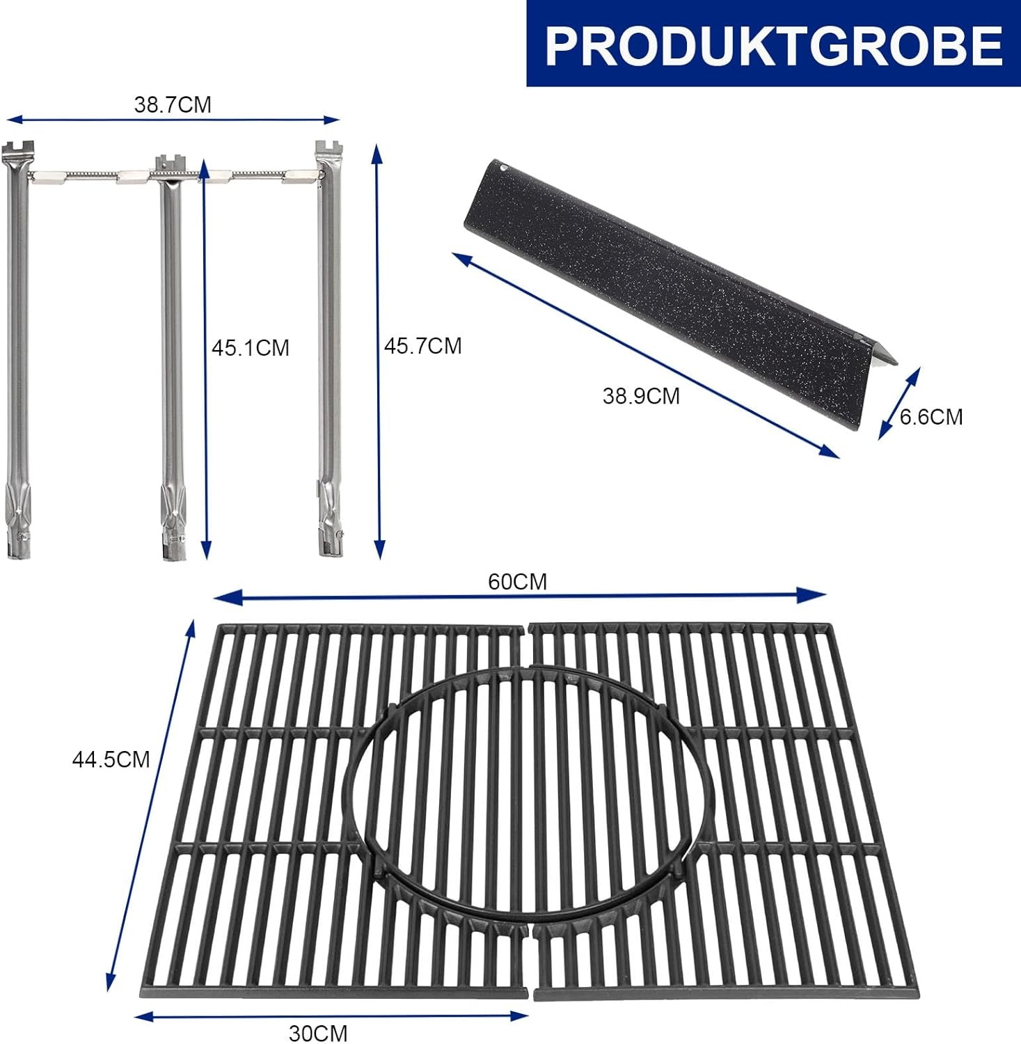 Barbecue-reserveonderdelen voor Weber Spirit (voor Spirit 300 series)