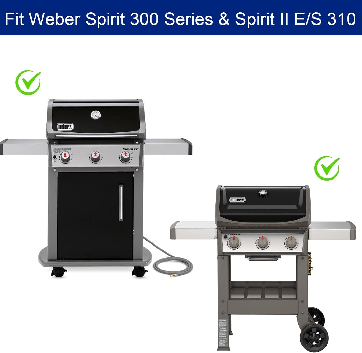 Barbecue-reserveonderdelen voor Weber Spirit (voor Spirit 300 series)