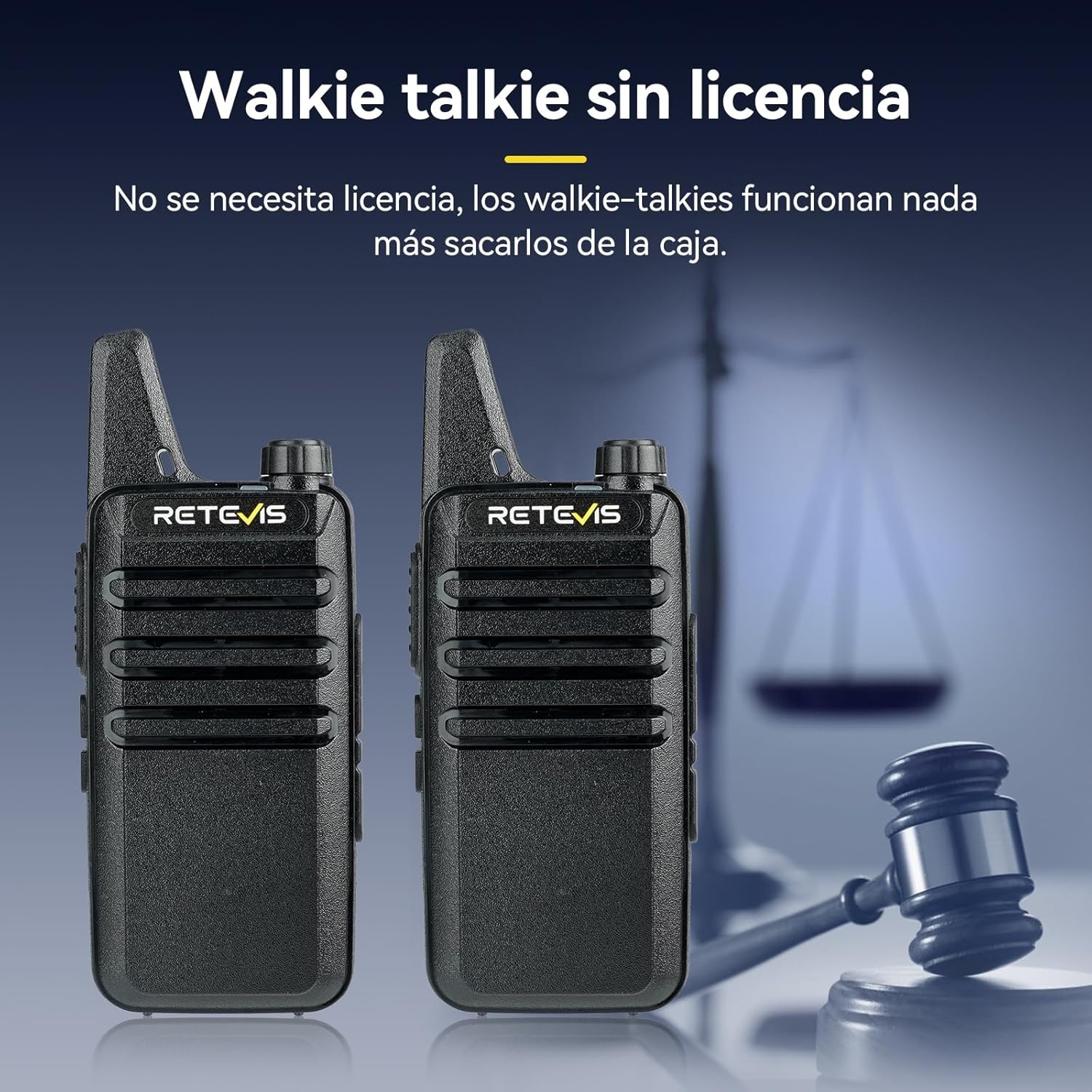 Retevis RT622 Walkie-talkies, PMR446 Mini-Walkie-Talkies Oplaadbaar met 10-Weg Oplader, Afneembare Oplaadsleuven, Vox, Professionele Walkie-Talkies Voor Volwassenen, School, Hotel (10 Pack, Zwart)