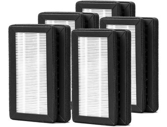SCULPFUN iCube Original filterwatten, 5 stuks, absorbeert effectief geuren, actieve koolfilterwatten voor iCube/iCube Pro/iCube Pro Max lasergraveermachine, eenvoudig te installeren