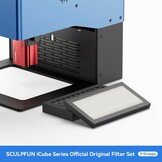 SCULPFUN Actieve Kool Filterwatten 5-Pack | 60% Korting