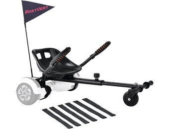Hoverbords stoelaccessoires transformeren je hoverbords in een go-kart, zo wordt het rijden veel plezier en is veilig. De hoverbords zijn niet inbegrepen.