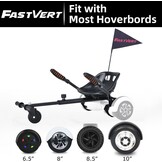Hoverbords stoelaccessoires transformeren je hoverbords in een go-kart, zo wordt het rijden veel plezier en is veilig. De hoverbords zijn niet inbegrepen.