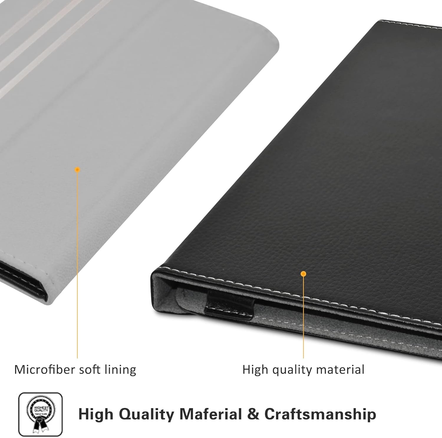 Zwart Flip Hoesje 10.4" Doogee T20/T20S met 360° Standaard (72% Korting)