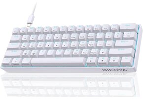 Mechanisch Gaming Toetsenbord 60% Wit - 46% Korting!