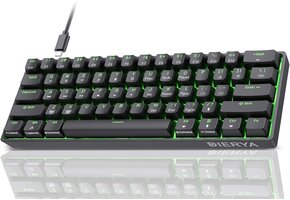 Mechanisch Gaming Toetsenbord DK61se - 60% Compact, Blauwe Switches