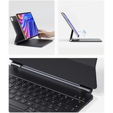Earto Toetsenbord met Touchpad voor iPad Air 13 (M2 2024) en iPad Pro 12.9 (Gen 3-6)