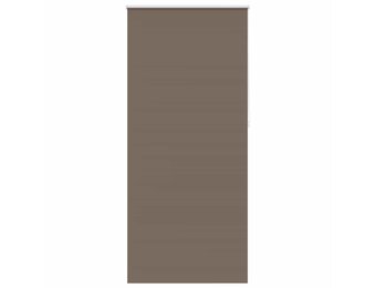 Rolgordijn verduisterend 120 x 230 cm koffiebruin