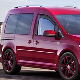 GEARMONSTER Winddeflector voor Caddy 2005-2018, autoruiten, regenbescherming, geïntegreerde deflectoren, geïntegreerde windgeleider