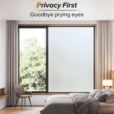 Raamfolie Mat Zelfklevend 60x120 cm - Privacy & UV Bescherming (78% Korting)