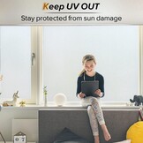 Raamfolie Mat Zelfklevend 60x120 cm - Privacy & UV Bescherming (78% Korting)