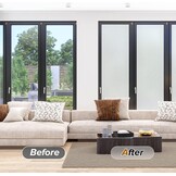 Raamfolie Mat Zelfklevend 60x120 cm - Privacy & UV Bescherming (78% Korting)