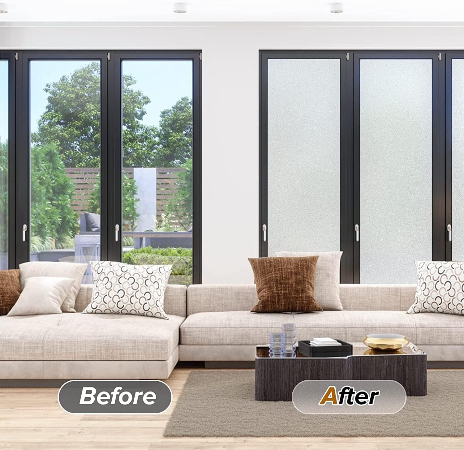 Raamfolie Mat Zelfklevend 60x120 cm - Privacy & UV Bescherming (78% Korting)
