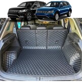 Kofferbakmat compatibel met VW TIGUAN II (2) 2016-2024 bovenste laadbodem (AD1)