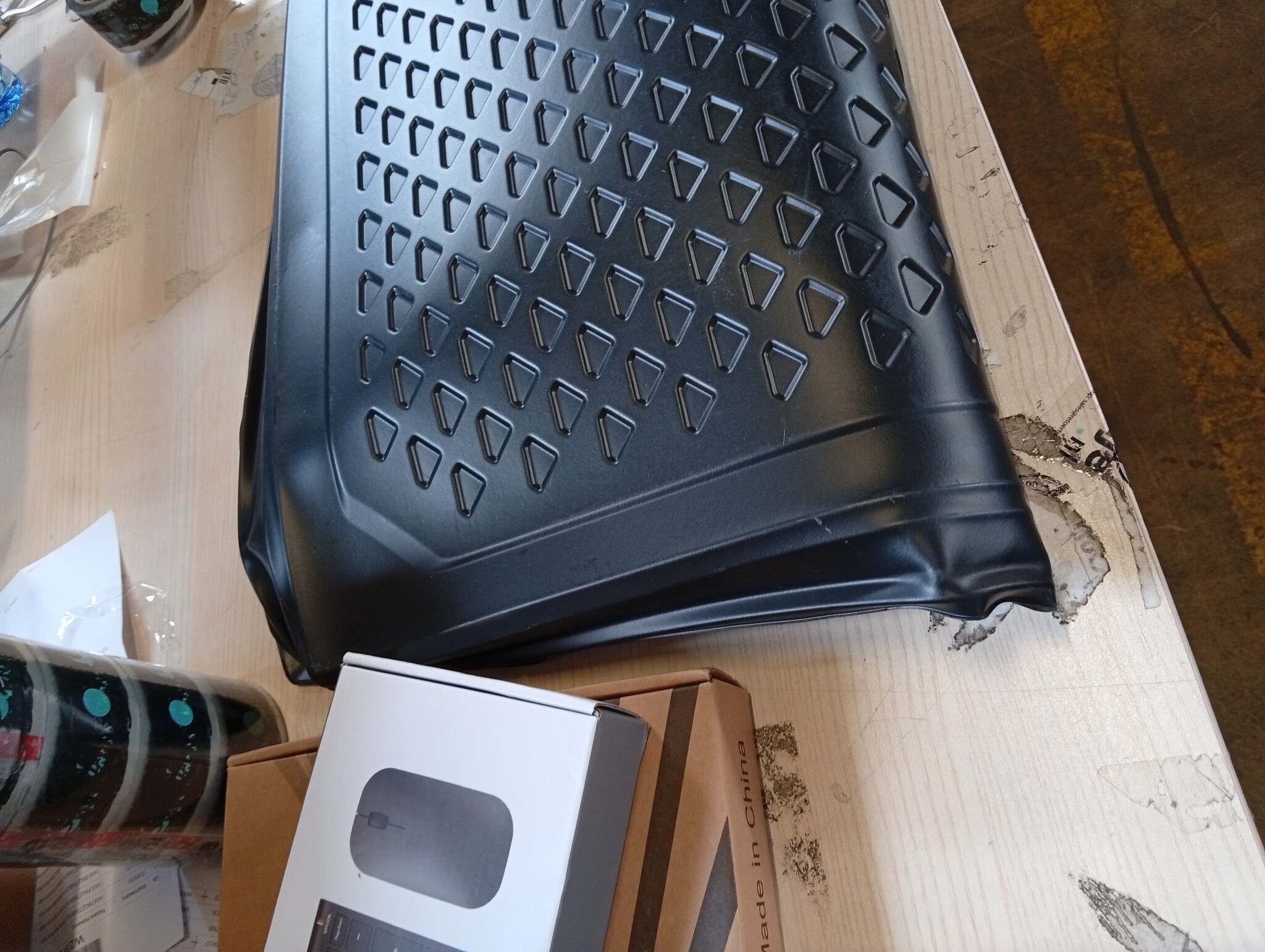 Kofferbakmat compatibel met VW TIGUAN II (2) 2016-2024 bovenste laadbodem (AD1)